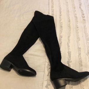 Black Over the Knee boots